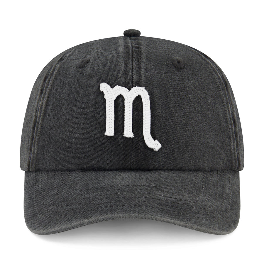 Vintage Scorpio - Papa Cap - Black Snow