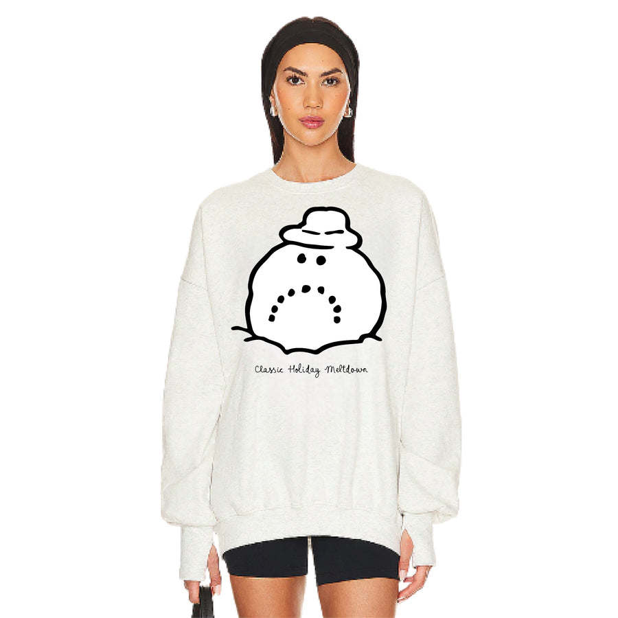 Classic Holiday Meltdown - Jump Jumper - Pebble Heather