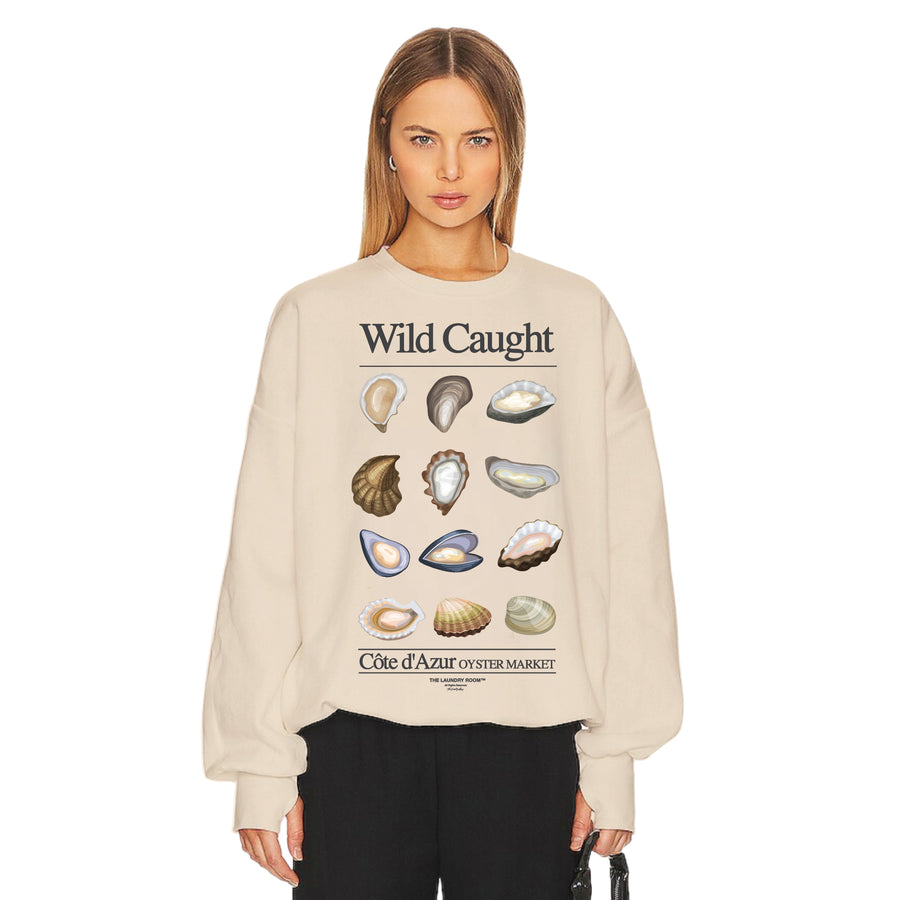 Wild Caught Oyster Market - Jump Jumper - Bone