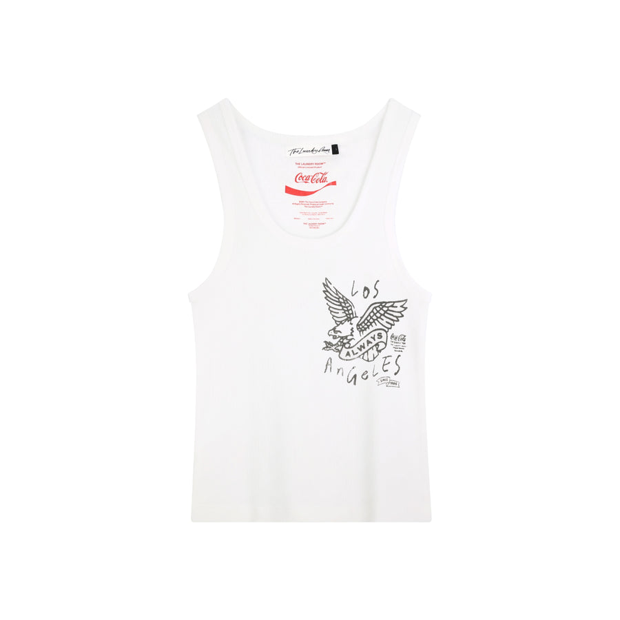 Always Los Angeles - Rib Tank - White