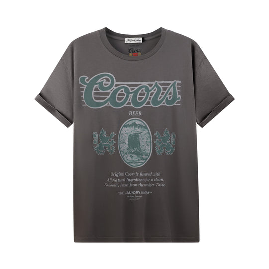 Coors Original 40Z - Oversized Tee - Gravity Grey