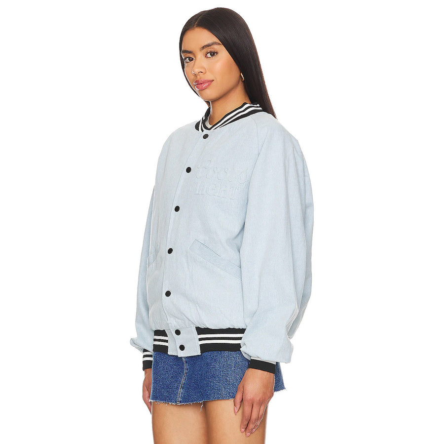 Coors Light Ghost - Stadium Denim Jacket - Chambray Blue