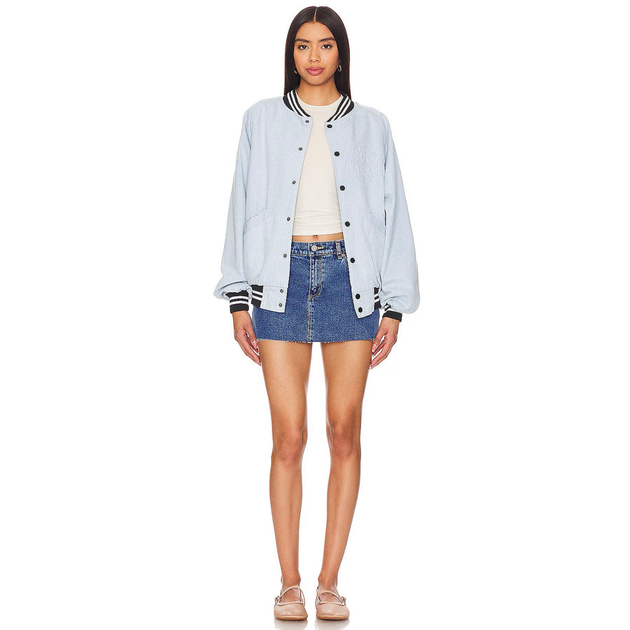 Coors Light Ghost - Stadium Denim Jacket - Chambray Blue