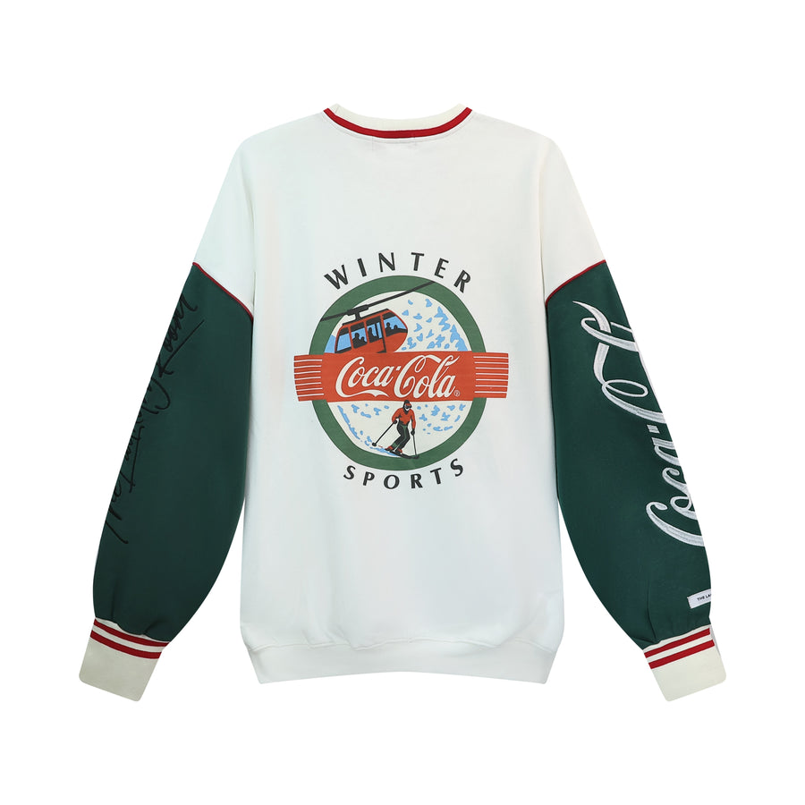 Coca Cola Winter Sports SMU - Jump Jumper - White & Green