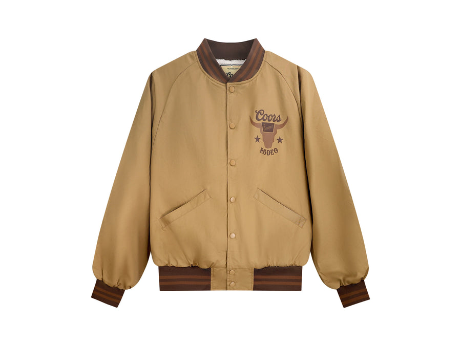 Coors Banquet Rodeo - Racing Jacket - Camel Gold