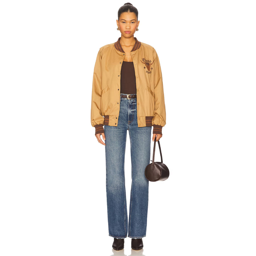 Coors Banquet Rodeo - Racing Jacket - Camel Gold