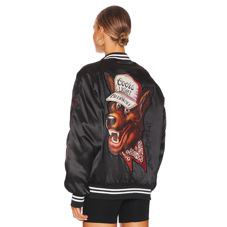 Beer Wolf - Stadium Jacket - Black