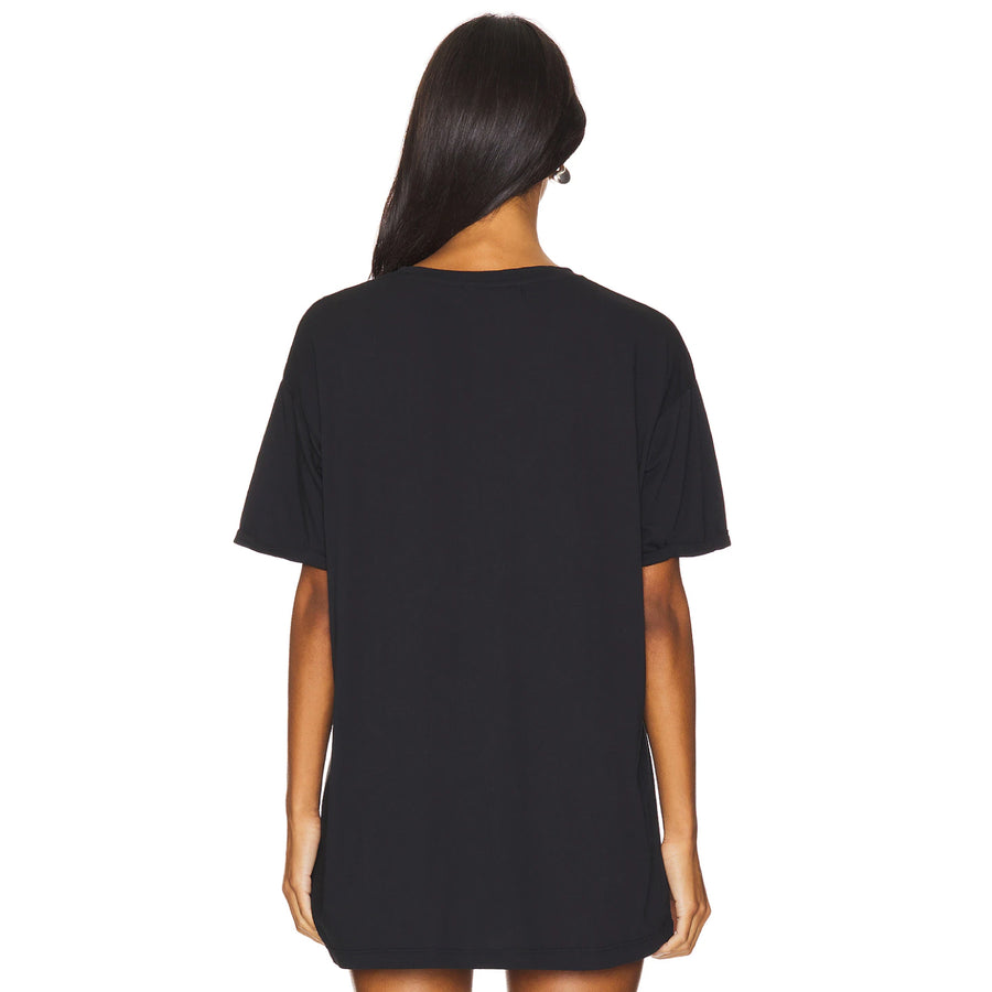 Champagne Cowboy  - Oversized Tee - Black - The Laundry Room