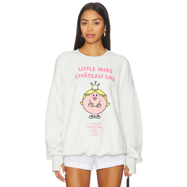 Little Miss Chateau Life - Jump Jumper - Pebble Heather– The