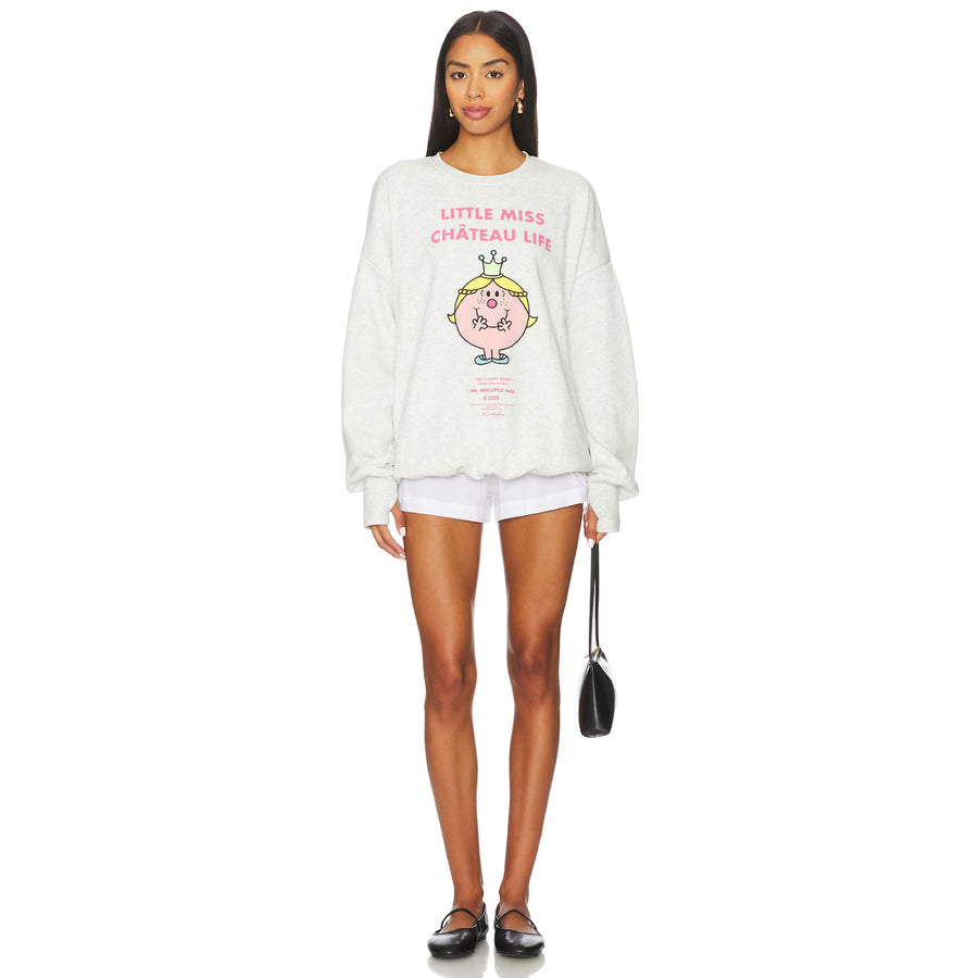 Little Miss Chateau Life - Jump Jumper - Pebble Heather - The Laundry Room