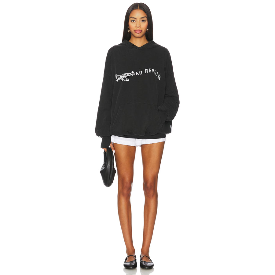 Au Revoir - Hideout Hoodie - Black Snow - The Laundry Room