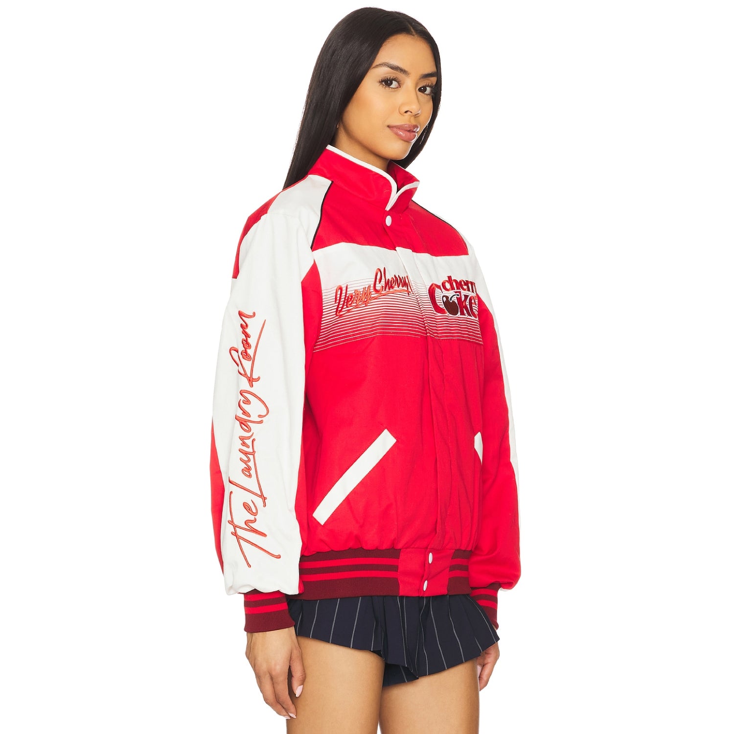 Very Cherry Coke - Racing Jacket - Red & White– The Laundry Room