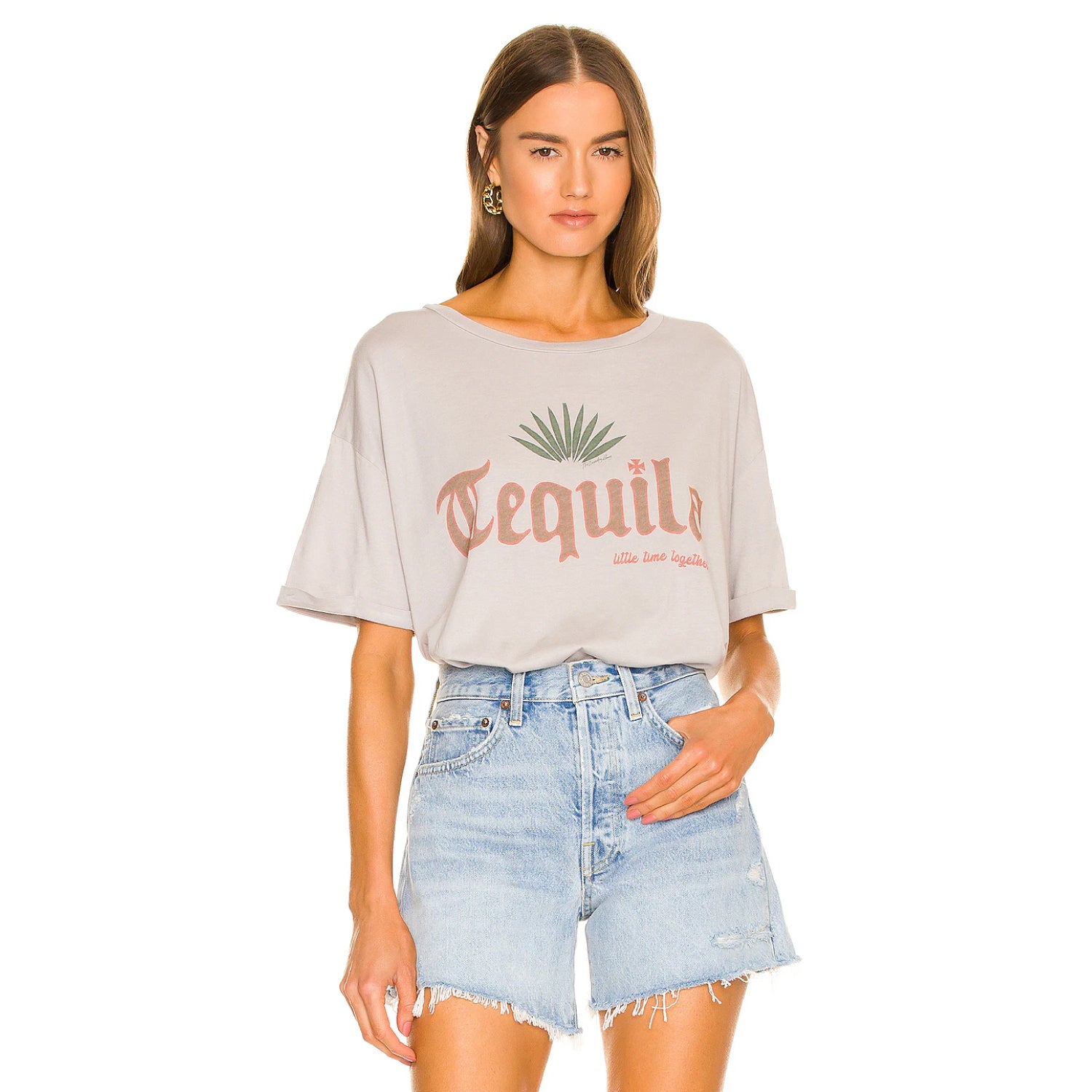 Tequila - Oversized Tee - Star Dust | The Laundry Room