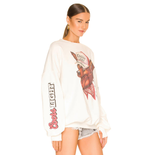 Beer Wolf - Jump Jumper - White