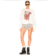 Beer Wolf - Jump Jumper - White