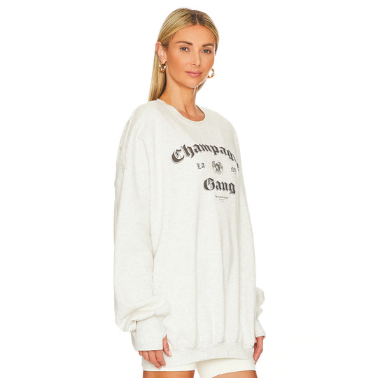 Champagne Gang - Jump Jumper - Pebble Heather - The Laundry Room