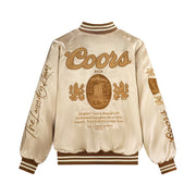 Coors Original 40oz Stadium Jacket SMU - Stadium Jacket - Camel Gold