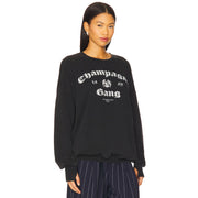 LA Champagne Gang NY - Jump Jumper - Black Snow