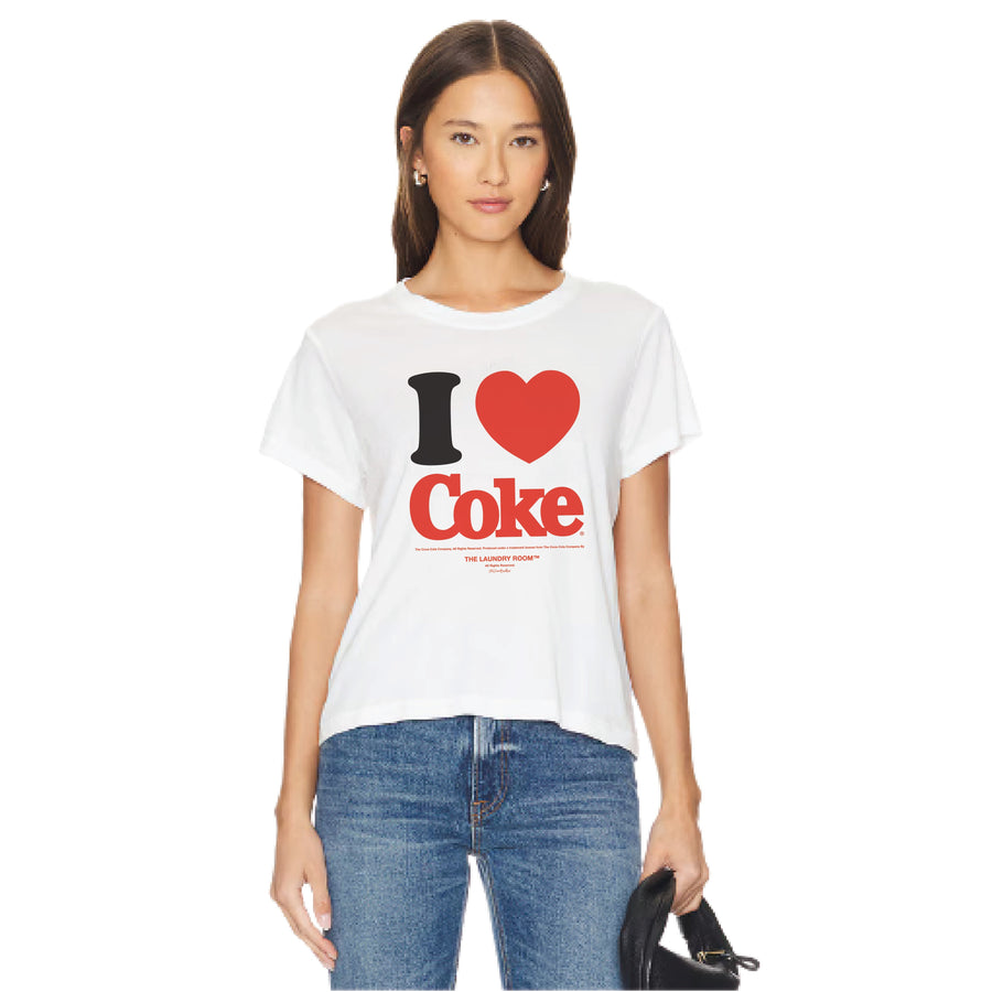 I HEART COKE - Perfect Tee - White - The Laundry Room