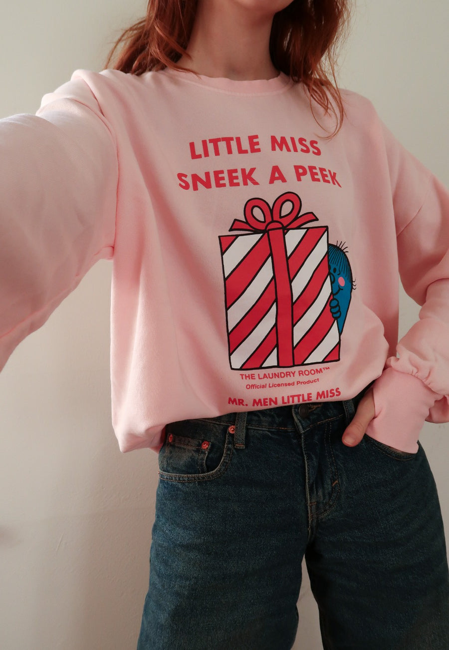Little Miss Sneek A Peek - Jump Jumper - Blush Pink - The Laundry Room
