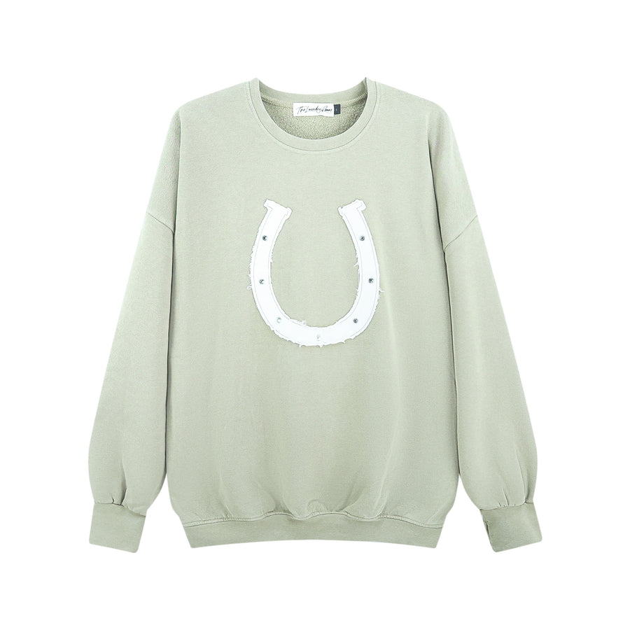 Horseshoe Patchwork - Jump Jumper - Camel Gold - The Laundry Room