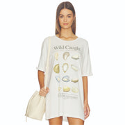 Wild Caught Oyster Market - Oversized Tee - Bone - The Laundry Room