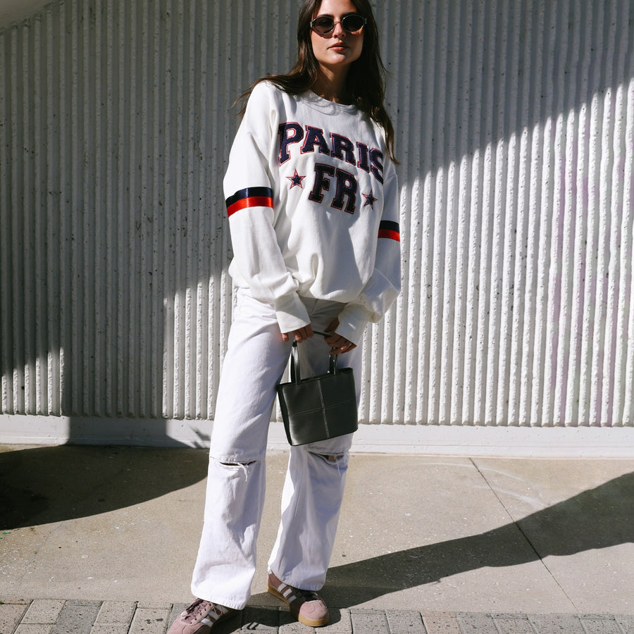 Paris FR - Jump Jumper - White - The Laundry Room