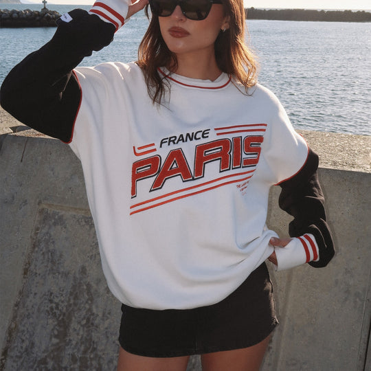 Paris Sportif - Jump Jumper - White & Black - The Laundry Room