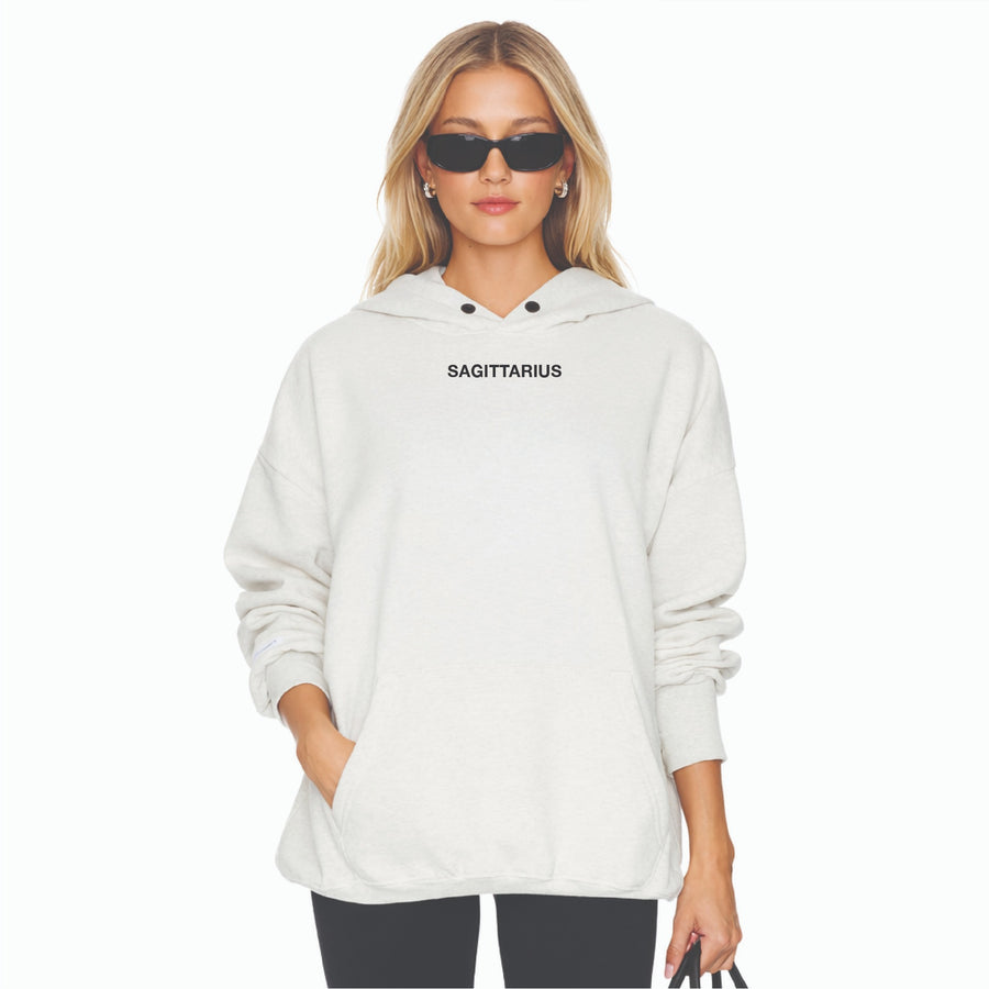 Lil Sagittarius - Hideout Hoodie - Pebble Heather - The Laundry Room
