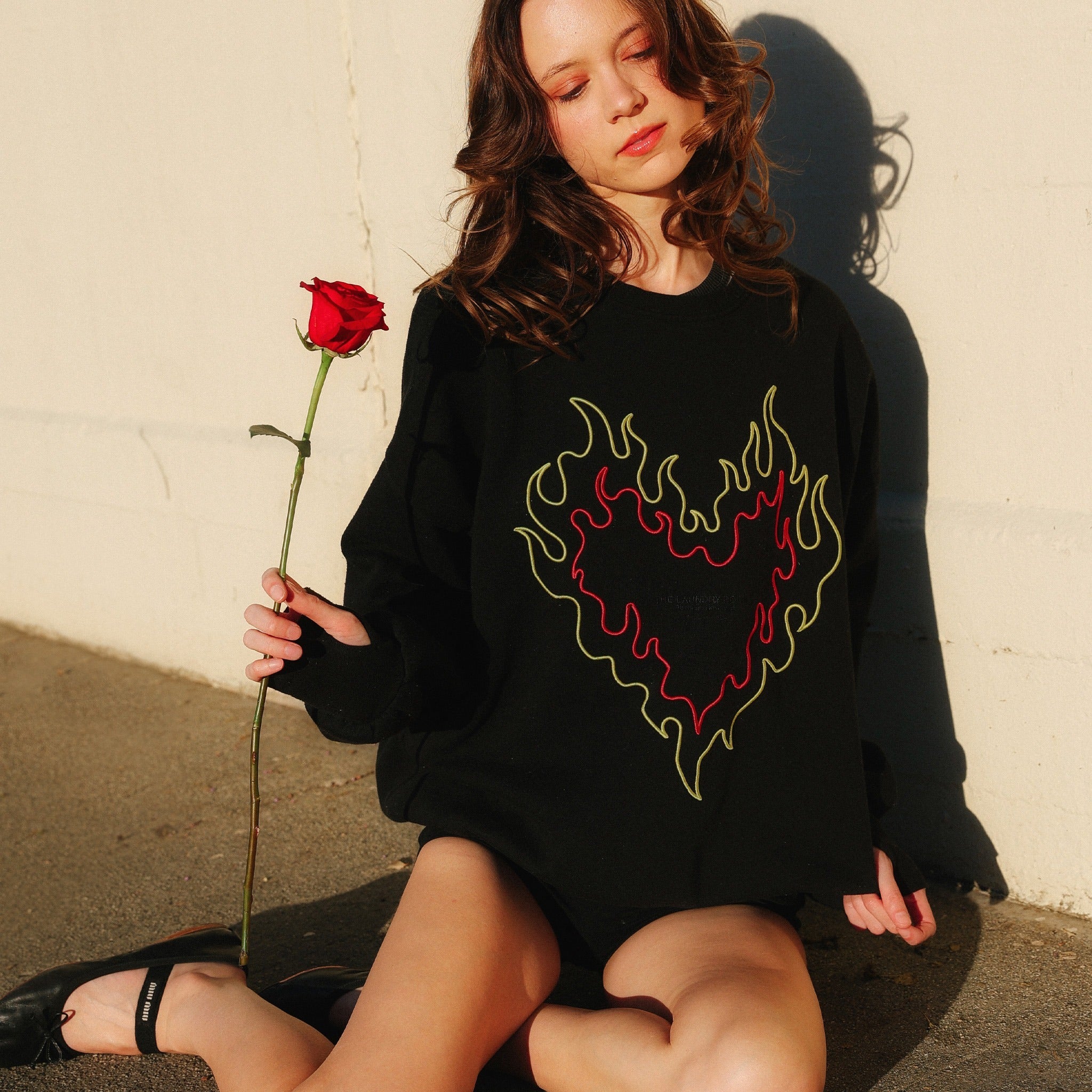 Burn Heart - Jump Jumper - Black | The Laundry Room