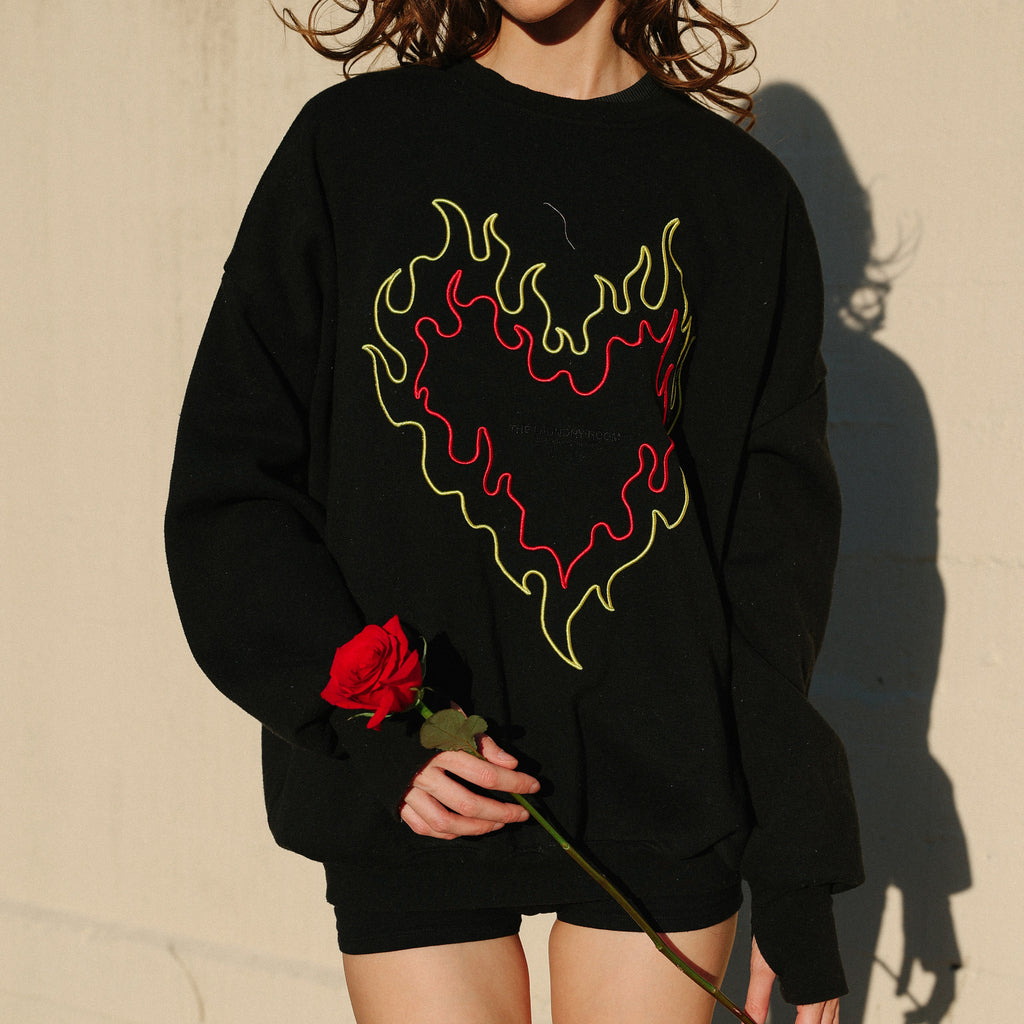 Burn Heart - Jump Jumper - Black– The Laundry Room