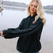 Red White And Malibu - Hideout Hoodie - Black Snow