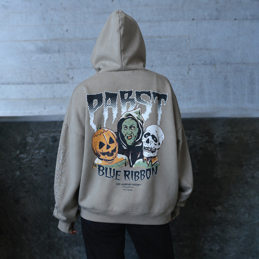 Pabst BOOoo Ribbon Mash - Hideout Hoodie - Camel Gold