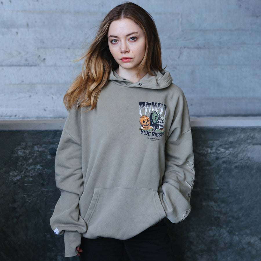 Pabst BOOoo Ribbon Mash - Hideout Hoodie - Camel Gold