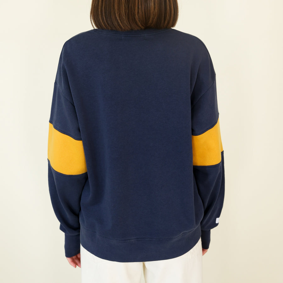 USPS Badge - Sports Club Sweatshirt - Navy Snow