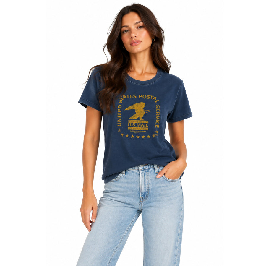 USPS Stamp - Perfect Tee - Navy Snow